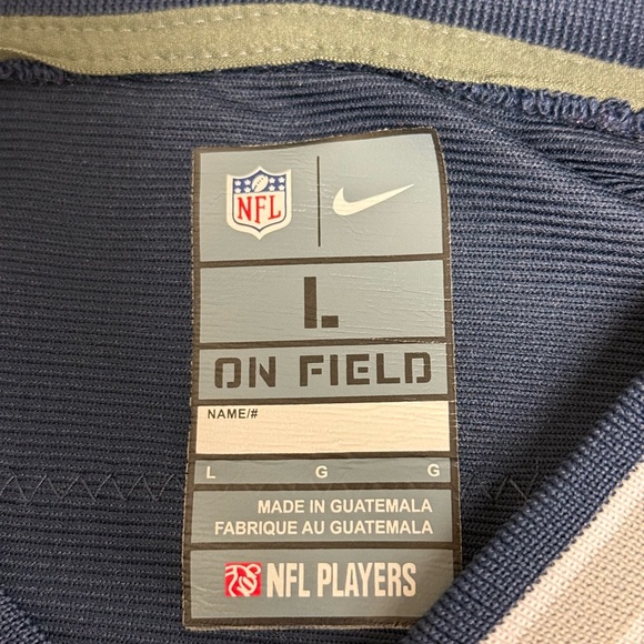 Nike NFL On Field Ezekiel Elliott Dallas Cowboys Jersey. Men's Size Large - Picture 6 of 7